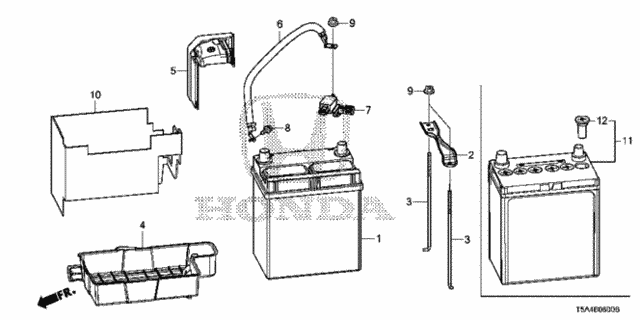 Battery for 2016 Honda Fit #0