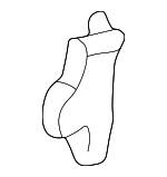 82239S3VA11ZA - Body: Recline Cover for Acura: MDX Image