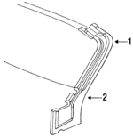 4475684 - Body: Frame Assembly for Chrysler: LeBaron, TC Maserati Image