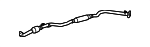 174200D170 - : 2009-2013 Toyota Matrix - Converter &amp; Pipe for Toyota: Matrix Image