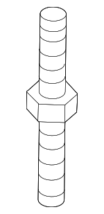 WHT008655 - Suspension: Suspension Support Mount Stud for Porsche: 911 Image