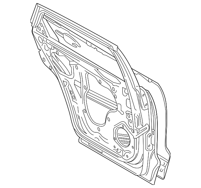 KMY0-72-02XC - Door Shell - 2024-2025 Mazda | Mazda Swag