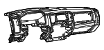 7SS37BD3AA - Body: Instrument Panel for Ram: 2500, 3500 Image