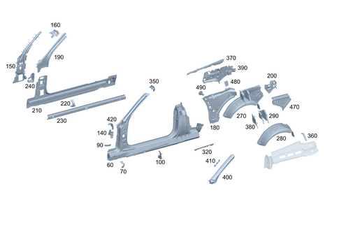 Side Walls for 2025 Mercedes-Benz CLE450 #0