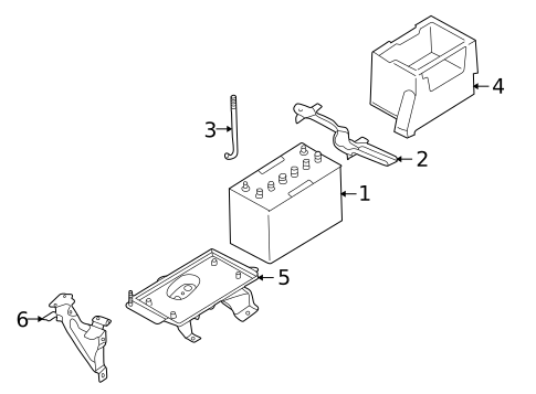 Battery for 2003 Mazda Protege5 #0