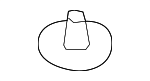 8112637010 - Body: Insulation Retainer Clip for Kia Image