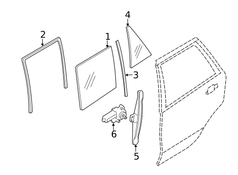 Front Door for 2018 BMW X6 #1