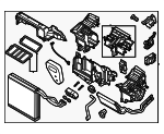 KB8C61130A - HVAC: AC &amp; Heater Assembly for Mazda: CX-5 Image
