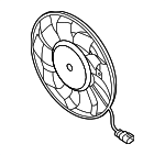 8W0959455AE - Cooling System: Fan &amp; Motor for Audi: A6 allroad, A6 Quattro, A7 Sportback, A8 Quattro, Q7, Q8, RS5, RS5 Sportback, S4, S8, SQ7, SQ8 Image