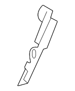 5K4868714A81U - Body: Grip Handle for Volkswagen: Golf, Golf R, GTI Image