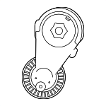 AX000303 - : Belt Tensioner for Mitsubishi: Outlander Image