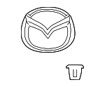 BHN151730 - Body: Emblem for Mazda Image