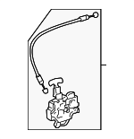 6460006041 - Body: Lock Assembly for Toyota: Avalon, Camry, Corolla Image