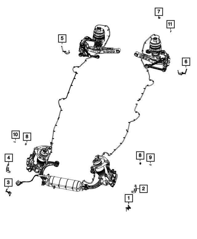 68429535AB - : Active Damping Sensor for Mopar Image