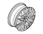 36115A917C3 - : Wheel, Alloy for BMW Image