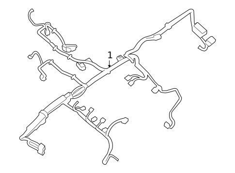 Wiring Harness for 2009 Dodge Dakota #0