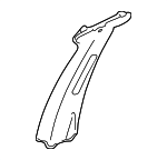 3F1Z5424356AAA - Body: Center Pillar Trim for FORD Image