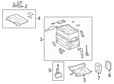 Hybrid Components for 2009 Toyota Camry #1