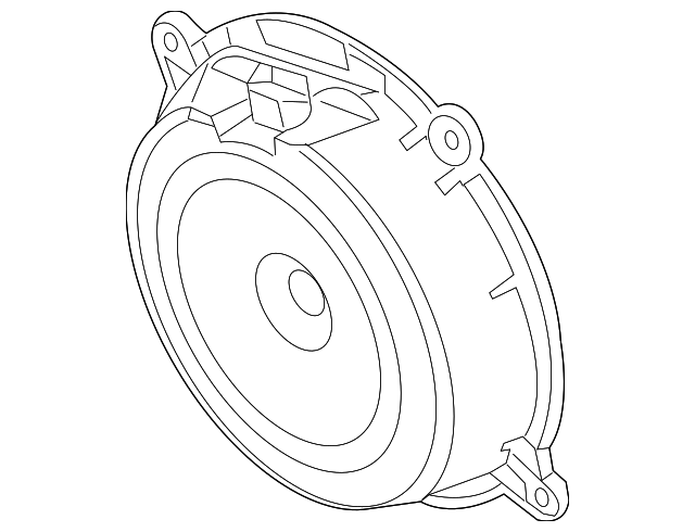 BHN966960 - 2014-2018 Mazda 3 Front Right OR Left Door Speaker