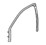 25767129 - Body: Run Weather-strip for Cadillac: SRX Image