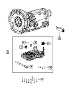 R8259301AC - 845RE; 8-Speed; Automatic Transmission: Transmission Valve Body &amp; Control Unit for Mopar Image