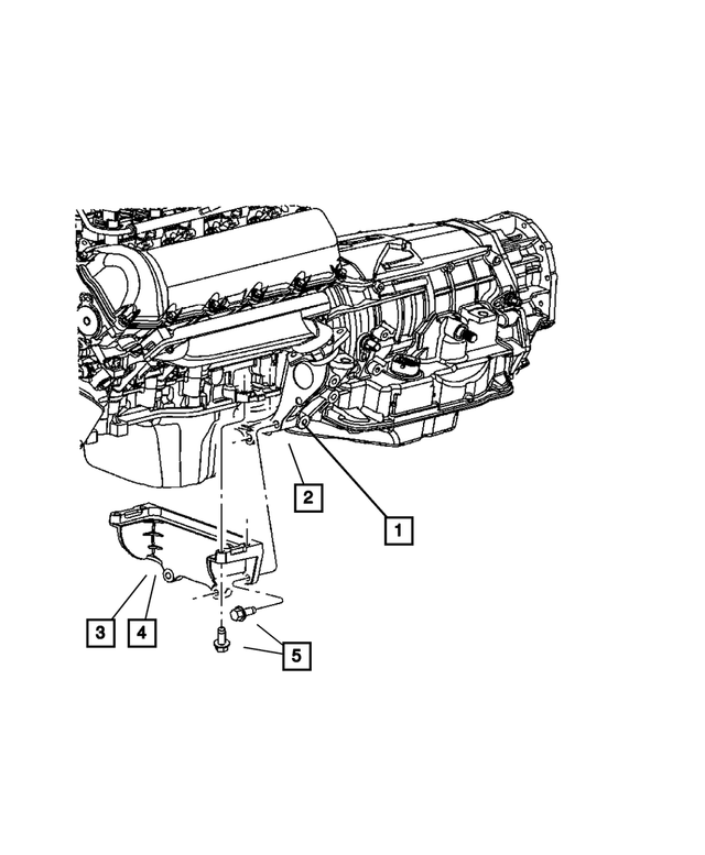 53021897AB - Engine Mounting: Engine Cover for Mopar Image