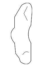 25799750 - Body: Hinge Spacer for Chevrolet: Colorado | GMC: Canyon Image