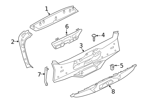 Interior Trim for 2021 BMW X7 #0