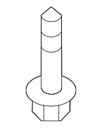 N91231201 - Body: Engine Cradle Bolt for Volkswagen Image