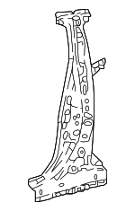 6103711010 - Body: Lock Pillar Reinforced for Lexus: LC500, LC500h Image