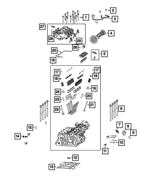Cylinder Head for 2022 Jeep Renegade #3