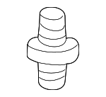 99662833500 - Electrical: Nozzle Mount Bolt for Porsche: 911, Boxster Image