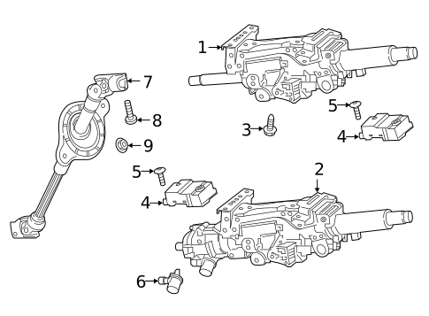 Control Modules for 2023 Audi A7 Sportback #0