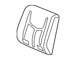 19127615 - Body: Seat Back Pad for Hummer: H2 Image