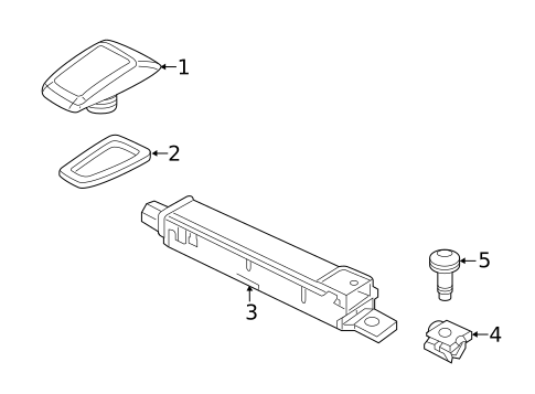 Antenna & Radio for 2017 Volkswagen Jetta #0