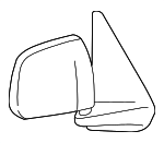 1F8069180 - : Mirror Outside for Mazda: B2300, B3000, B4000 Image