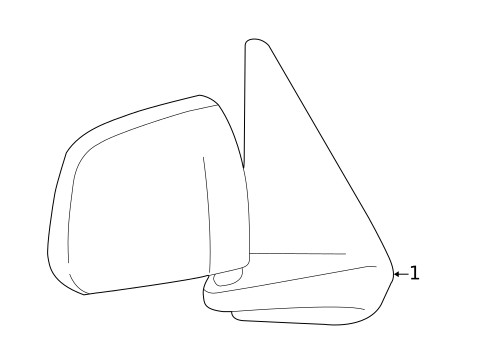 Outside Mirrors for 2009 Mazda B4000 #0