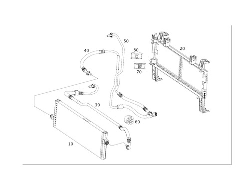 Transmission Cooling for 2019 Mercedes-Benz GLE63 AMG S #0