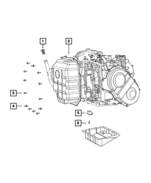 Case, Extension, Oil Pan, and Indicator (Dipstick) for 2015 Ram C/V #4