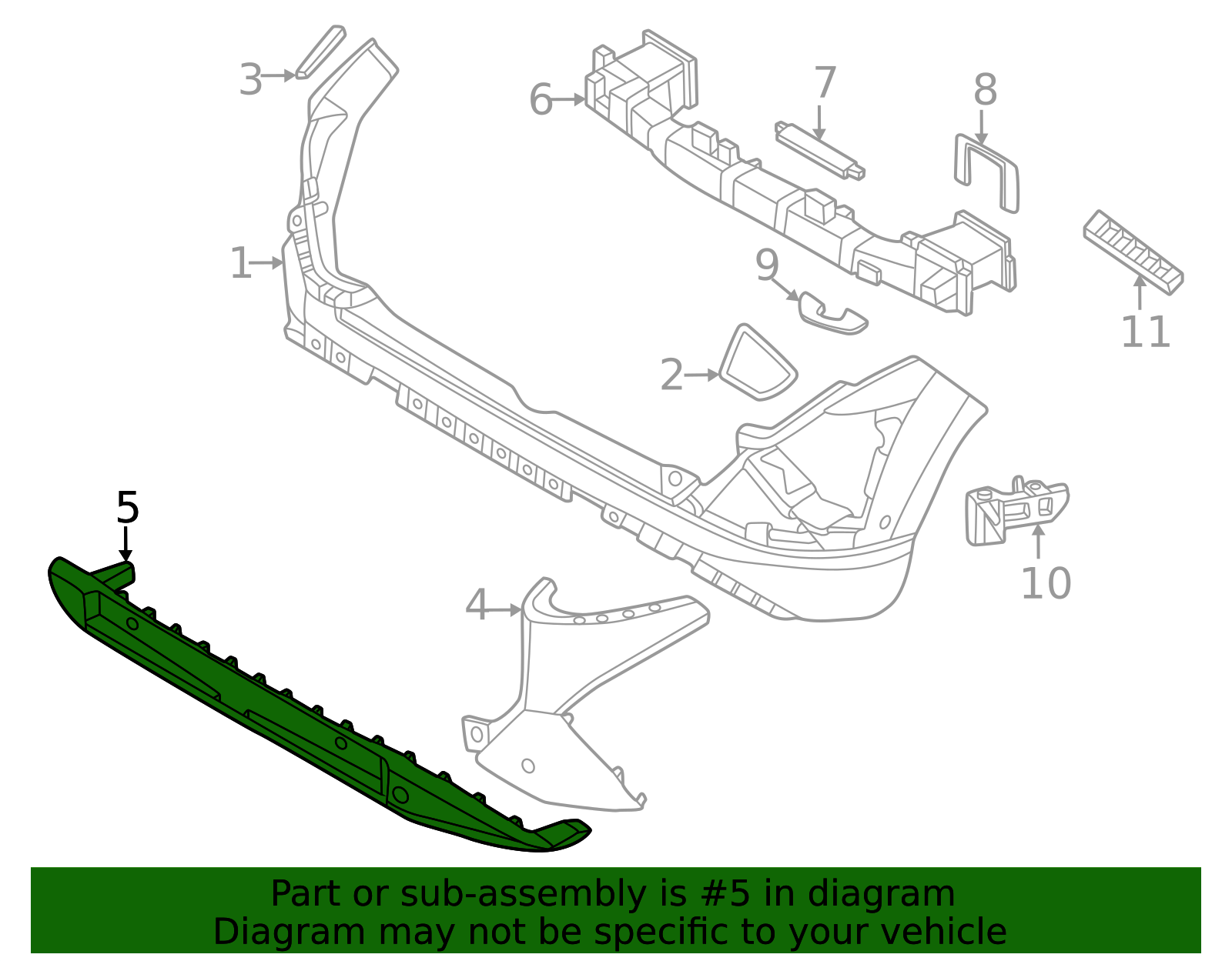 2024-2025 Hyundai Kona Skid Plate 86670-BE110-AS | MotorMotor