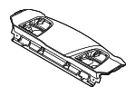 51467911602 - Body: Package Tray for BMW: 230i, 230i xDrive, M2, M240i, M240i xDrive Image