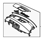 84710XG000WK - Body: Instrument Panel for Kia Image