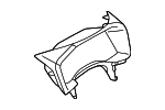 8060AW071P - Body: Cluster Visor for Mitsubishi Image