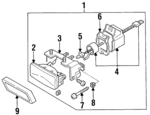 8943798060 - : Adjust Screw Nut for Acura Image