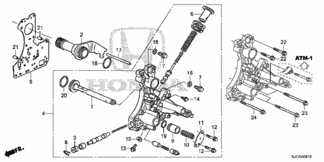 AT Regulator Body for 2014 Honda Ridgeline #0