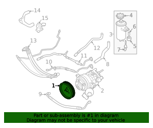 2001-2010 BMW Pulley 32421439232 | OEM Parts Online
