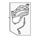 LR060349 - Cooling System: Reservoir Tank for Land Rover: Discovery Sport, Range Rover Evoque Image