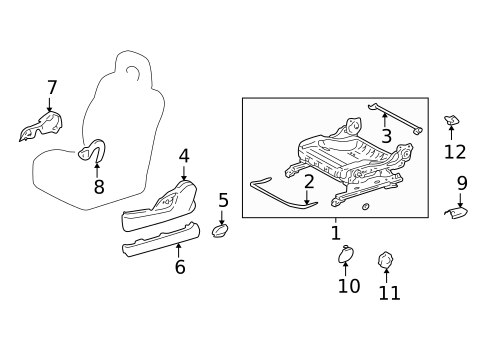Tracks & Components for 2005 Toyota RAV4 #0