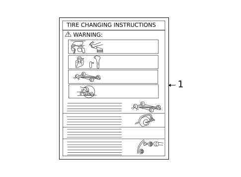 Labels for 2009 Ford Taurus #0