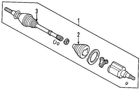 Axle Shafts & Joints for 2012 Ford Escape #0